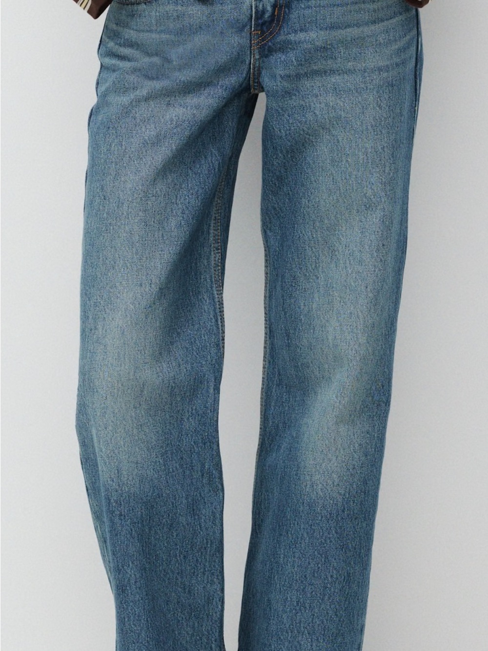 Classic LEVINS Straight-Leg Blue Jeans